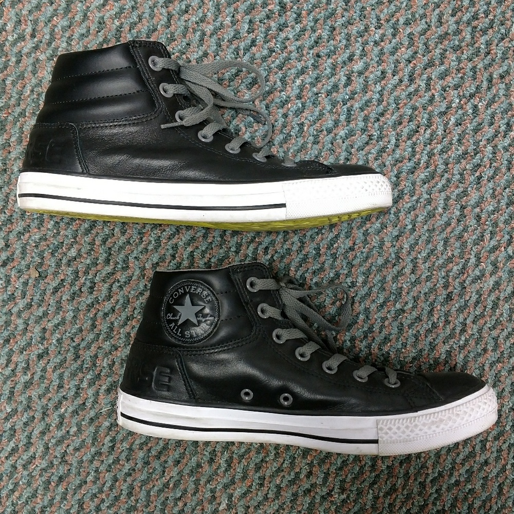 Converse leather shoes